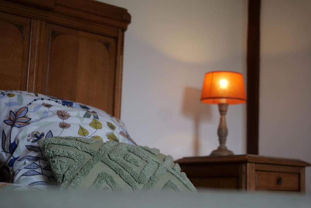 Gite La Dame Au Lit Gite A La Ferme Momignies المظهر الخارجي الصورة